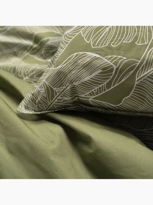 Parure de lit - today sunshine - 240x260 cm - 2 personnes - coton imprimé floral - Kiabi