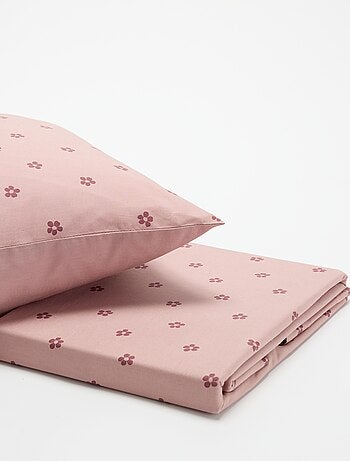 Parure de lit 1 personne - Housse de couette + taie d'oreiller - KIABI Home