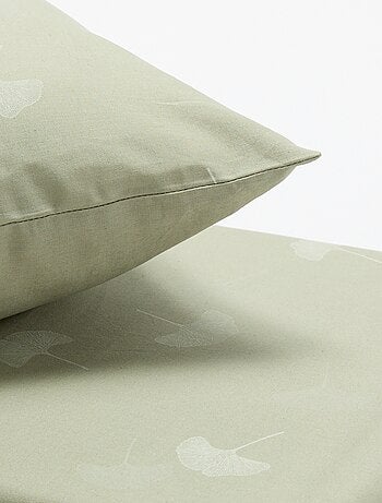 Parure de lit 1 personne (140 x 200 cm) en coton
