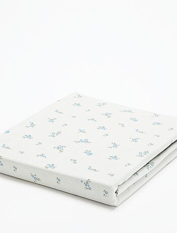 Parure de lit 1 personne (140 x 200 cm) en coton