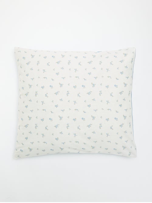 Parure de lit 1 personne (140 x 200 cm) en coton - Kiabi