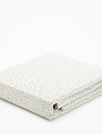 Parure de lit 1 personne (140 x 200 cm) en coton