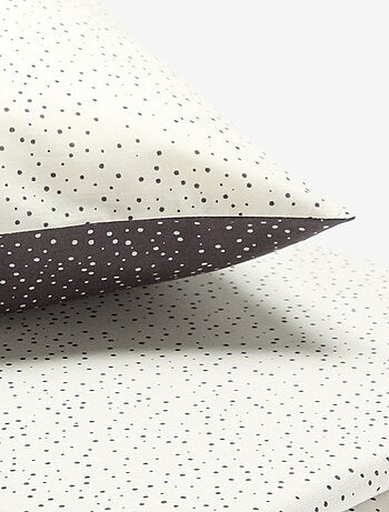 Parure de lit 1 personne (140 x 200 cm) en coton
