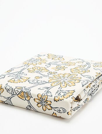 Parure de lit 1 personne (140 x 200 cm) en coton