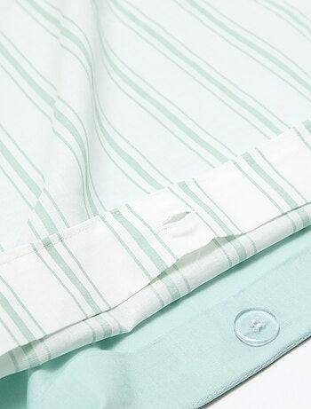 Parure de lit 1 personne (140 x 200cm) en coton 57 fils - Kiabi Home