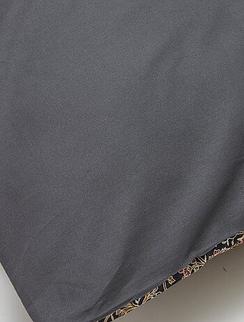 Parure de lit 1 personne (140 x 200cm) en coton 57 fils - Kiabi Home