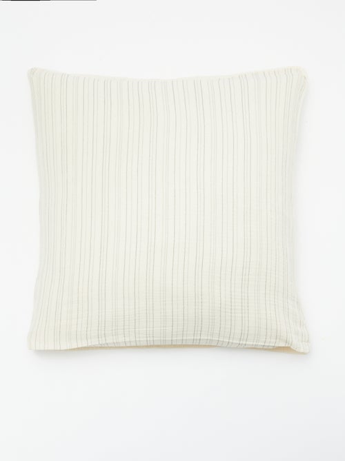 Parure de lit 1 personne (140 x 200cm) en gaze de coton - Kiabi Home - Kiabi