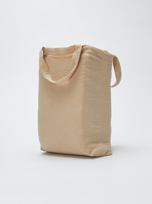 Parure de lit 1 personne (140 x 200cm) en gaze de coton - Kiabi Home - Kiabi