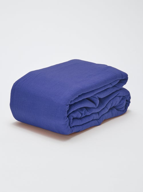 Parure de lit 1 personne (140 x 200cm) en gaze de coton - Kiabi Home - Kiabi