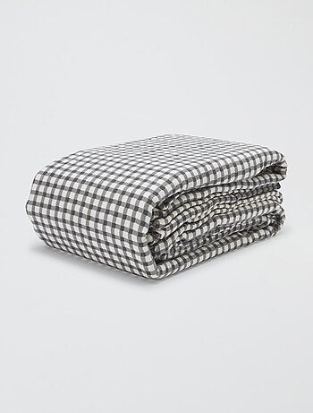 Parure de lit 1 personne (140 x 200cm) en gaze de coton - Kiabi Home