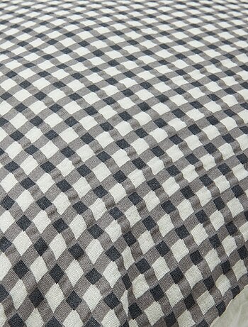 Parure de lit 1 personne (140 x 200cm) en gaze de coton - Kiabi Home