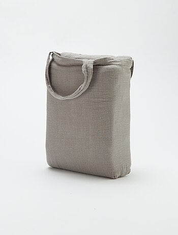 Parure de lit 1 personne (140 x 200cm) en gaze de coton - Kiabi Home