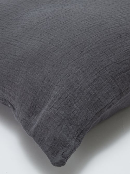 Parure de lit 1 personne (140 x 200cm) en gaze de coton - Kiabi Home - Kiabi