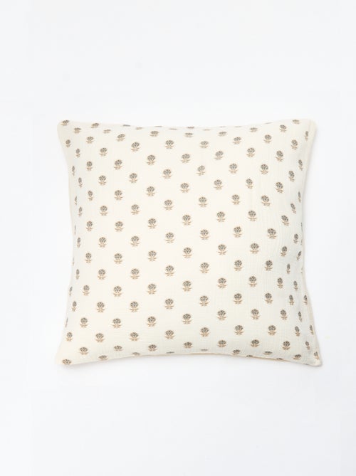 Parure de lit 1 personne (140 x 200cm) en gaze de coton - Kiabi Home - Kiabi