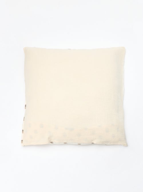 Parure de lit 1 personne (140 x 200cm) en gaze de coton - Kiabi Home - Kiabi