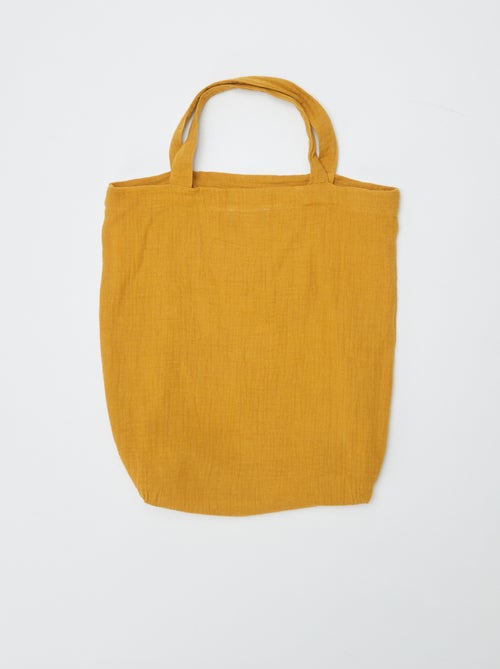 Parure de lit 1 personne (140 x 200cm) en gaze de coton - Kiabi Home - Kiabi