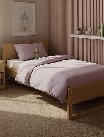 Parure de lit 1 personne (140 x 200cm) en gaze de coton - Kiabi Home