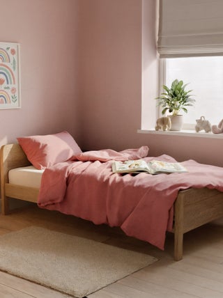 Parure de lit 1 personne (140 x 200cm) en gaze de coton - Kiabi Home