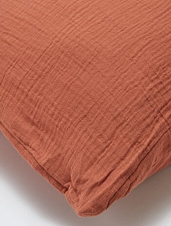 Parure de lit 1 personne (140 x 200cm) en gaze de coton - Kiabi Home