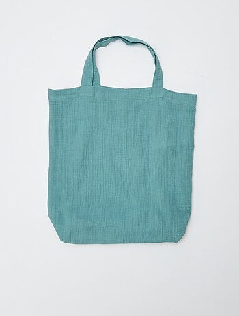 Parure de lit 1 personne (140 x 200cm) en gaze de coton - Kiabi Home