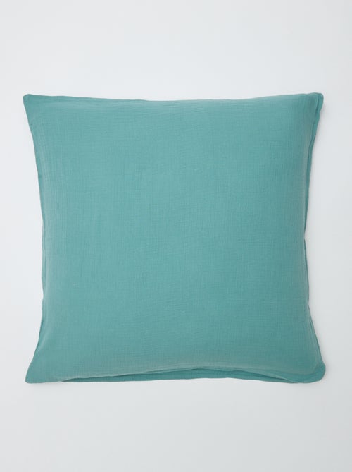 Parure de lit 1 personne (140 x 200cm) en gaze de coton - Kiabi Home - Kiabi