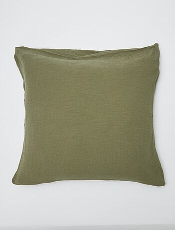 Parure de lit 1 personne (140 x 200cm) en gaze de coton - Kiabi Home