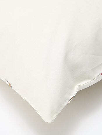 Parure de lit 1 personne 140x200 cm en coton