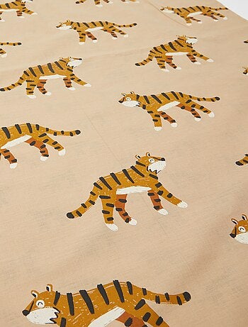 Parure de lit 1 personne 140x200 cm en coton