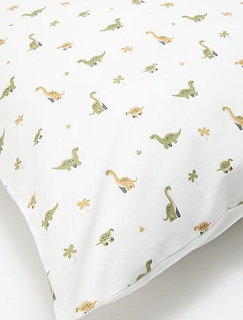 Parure de lit 1 personne 140x200 cm en coton