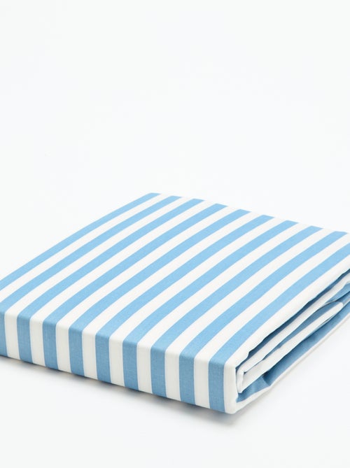 Parure de lit 1 personne 140x200 cm en coton - Kiabi Parure de lit 1 personne 140x200 cm en coton - Kiabi