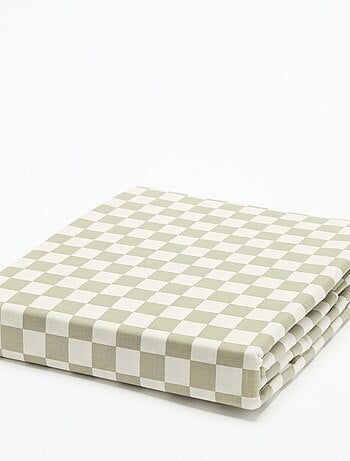 Parure de lit 1 personne 140x200 cm en coton