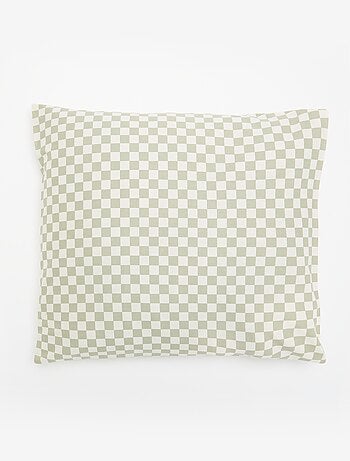 Parure de lit 1 personne 140x200 cm en coton