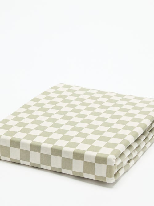 Parure de lit 1 personne 140x200 cm en coton - Kiabi Parure de lit 1 personne 140x200 cm en coton - Kiabi