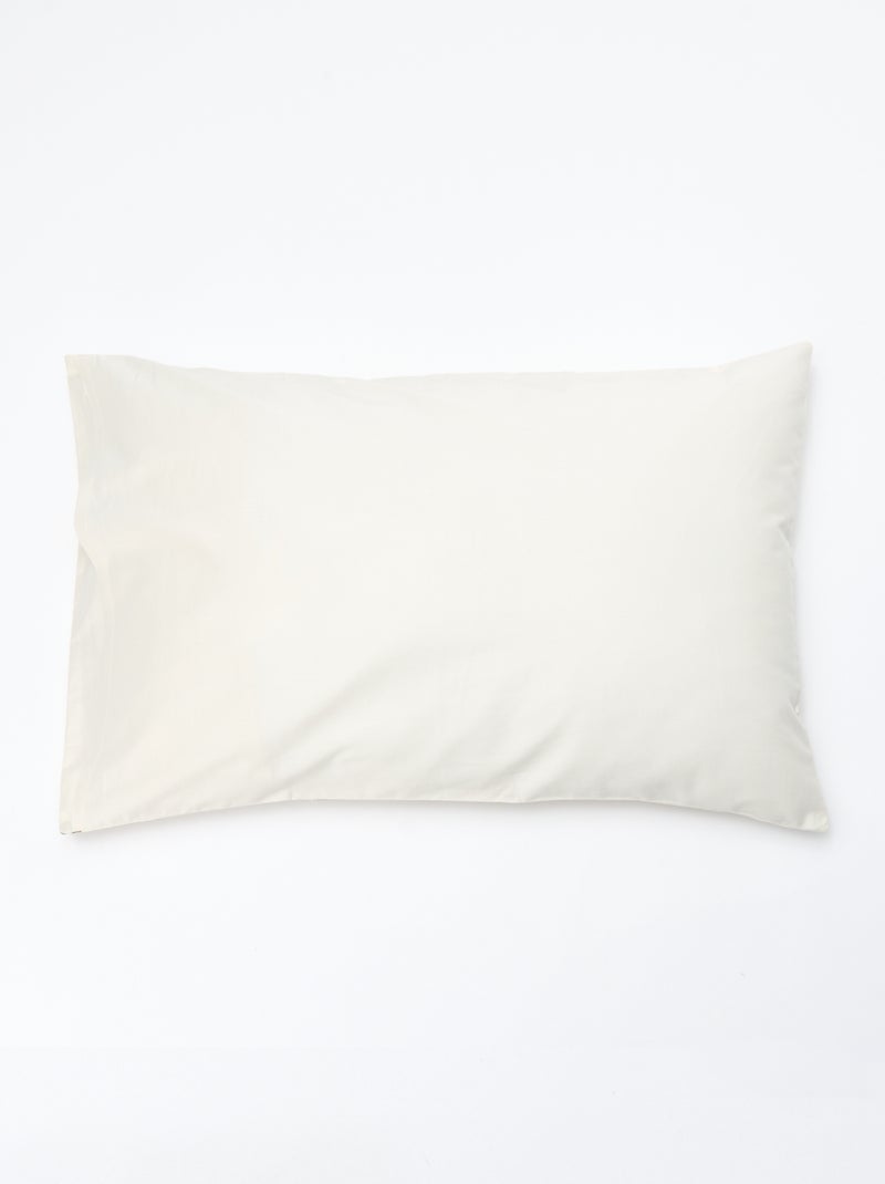 Parure de lit 1 personne 80 x 120cm - Kiabi Home Beige - Kiabi