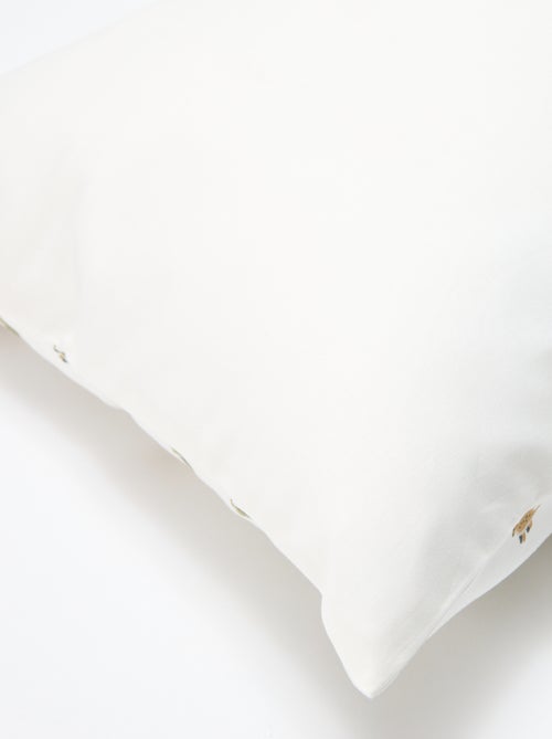 Parure de lit 1 personne 80 x 120cm - Kiabi Home - Kiabi Parure de lit 1 personne 80 x 120cm - Kiabi Home - Kiabi