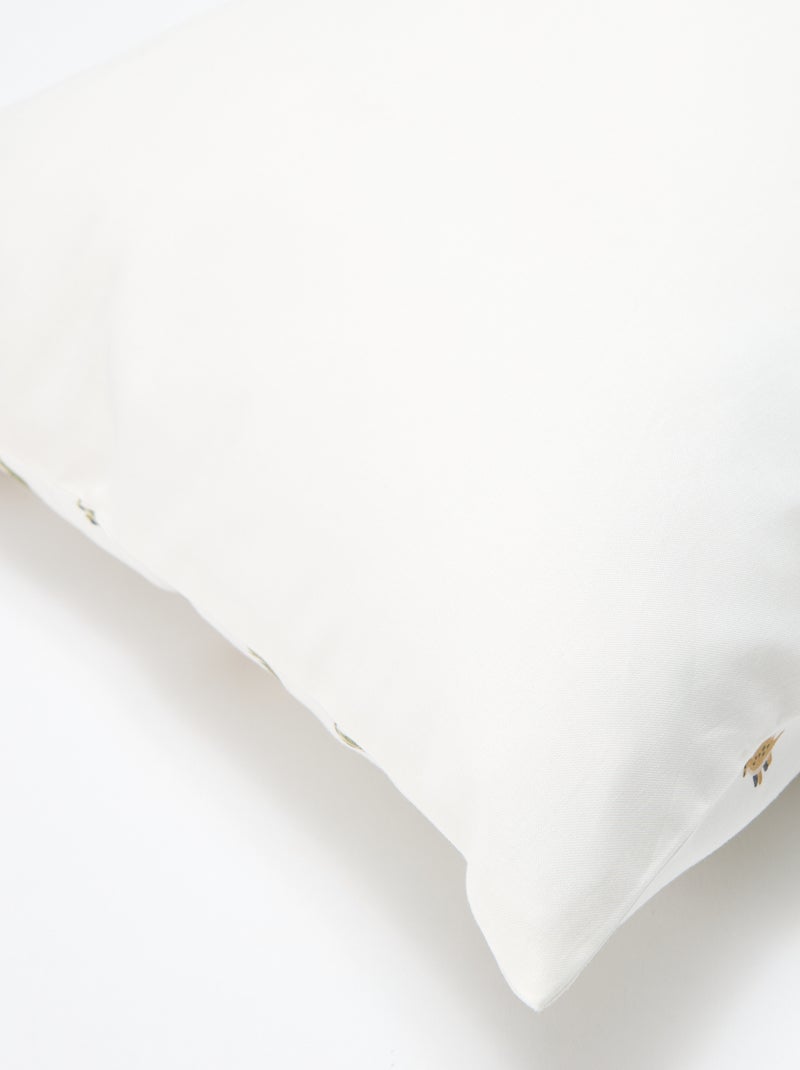 Parure de lit 1 personne 80 x 120cm - Kiabi Home Beige - Kiabi