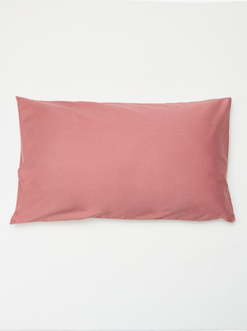 Parure de lit 1 personne (80x120cm) - Kiabi Home Beige à pois - Kiabi