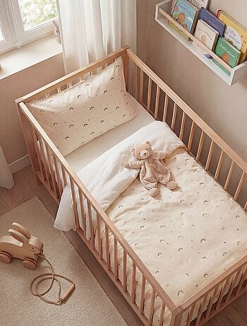 Parure de lit 1 personne (80x120cm) - Kiabi Home