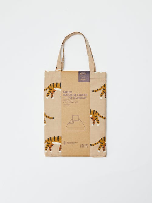 Parure de lit 1 personne (80x120cm) - Kiabi Home - Kiabi