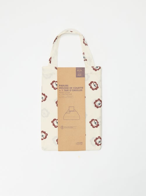 Parure de lit 1 personne (80x120cm) - Kiabi Home - Kiabi