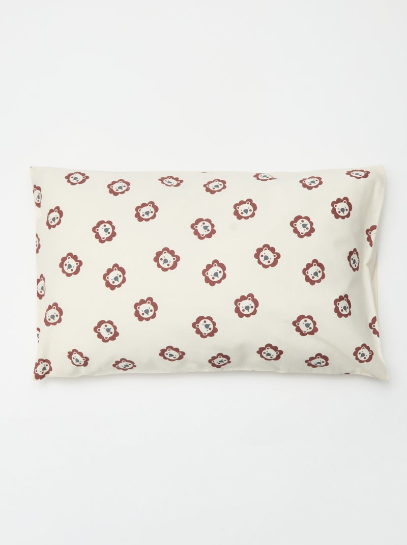 Parure de lit 1 personne (80x120cm) - Kiabi Home Beige - Kiabi