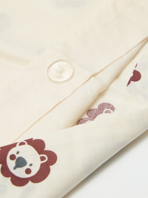 Parure de lit 1 personne (80x120cm) - Kiabi Home - Kiabi