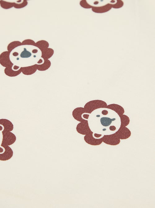 Parure de lit 1 personne (80x120cm) - Kiabi Home - Kiabi