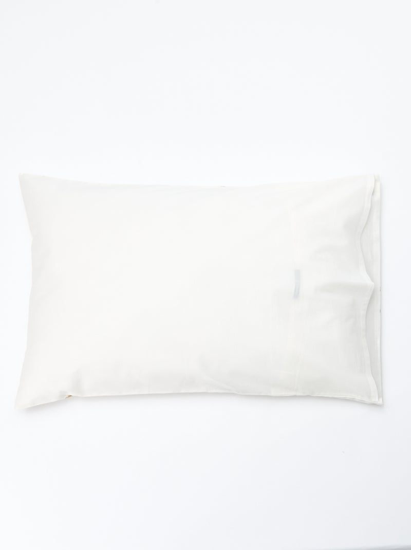 Parure de lit 1 personne (80x120cm) - Kiabi Home Beige - Kiabi