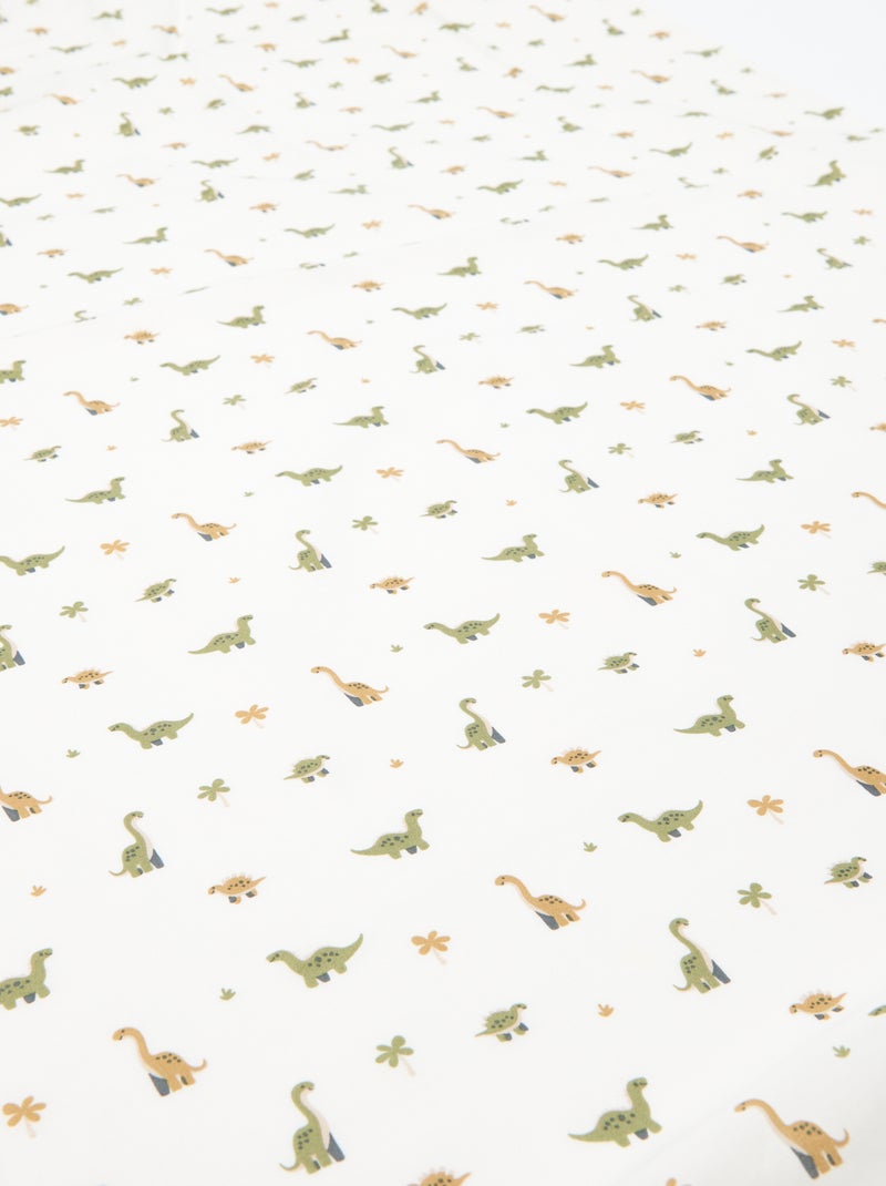 Parure de lit 1 personne (80x120cm) - Kiabi Home Beige - Kiabi