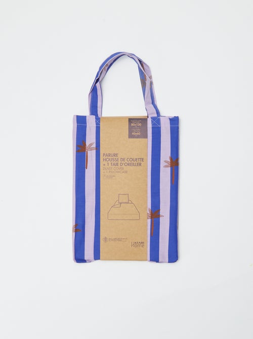 Parure de lit 1 personne (80x120cm) - Kiabi Home - Kiabi