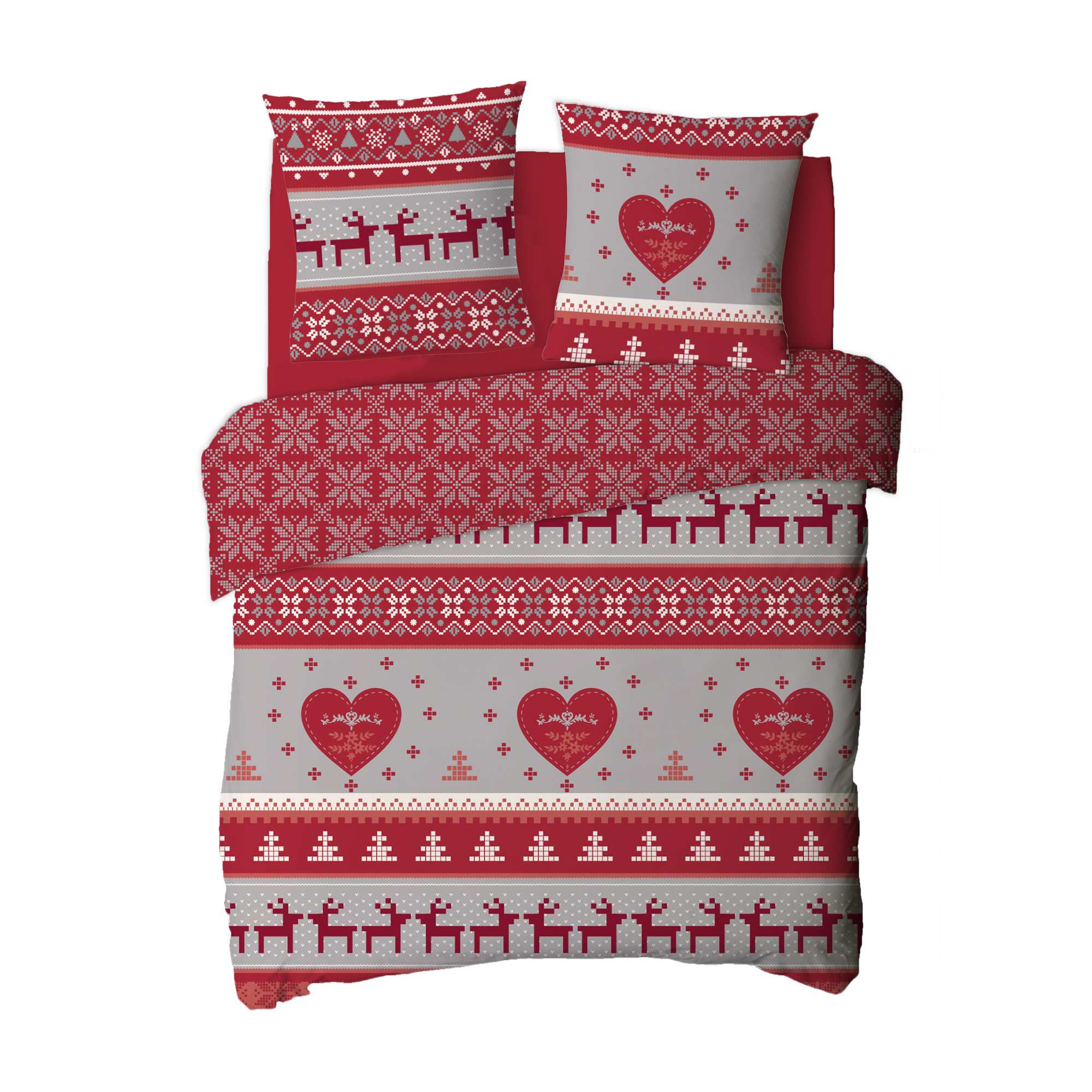 Parure De Lit 1 Personne En Flanelle Linge De Lit Gris Rouge Parure De Lit 1 Personne En Flanelle Linge De Lit Gris Rouge