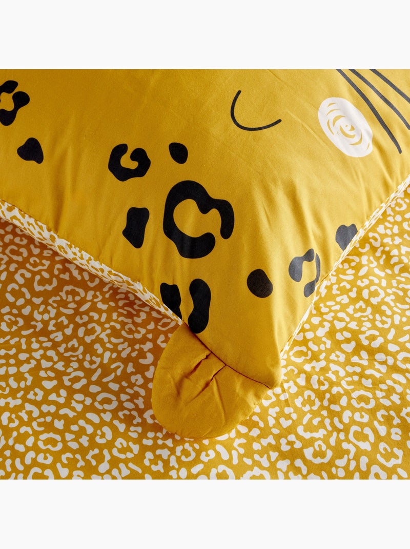 Parure de lit 1 personne FUNNY Jaune - Kiabi