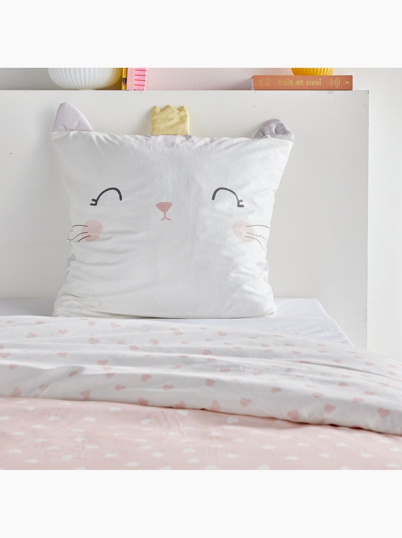Parure de lit 1 personne FUNNY Rose - Kiabi