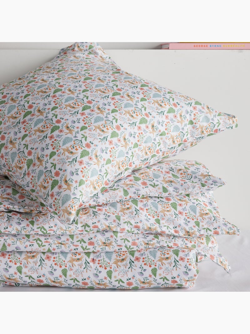 Parure de lit 1 personne HAPPY Blanc - Kiabi